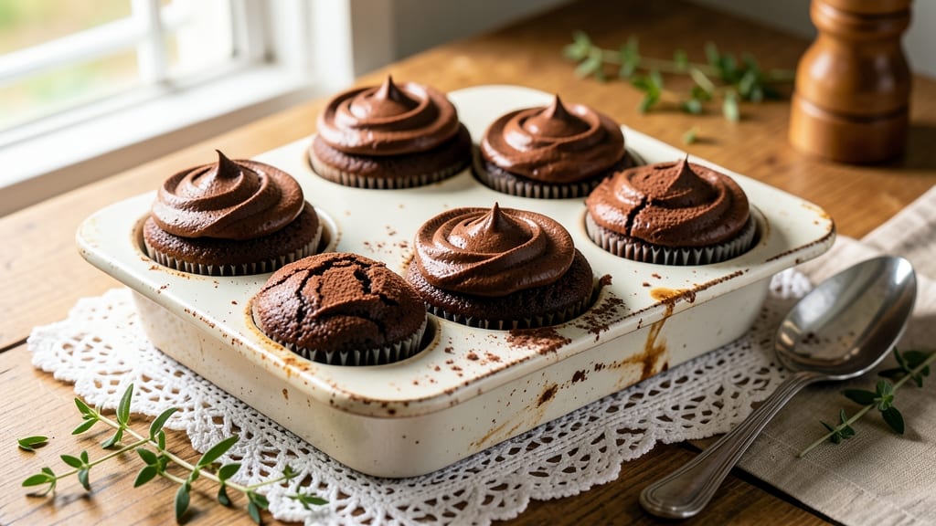 Basic Chocolate Cupcakes Recipe UK: Moist Centers and Dusting of Cocoa Magic