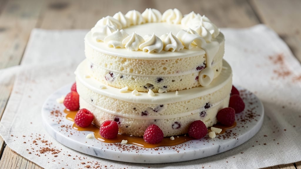 Basic White Chocolate Cake Recipe: Moist Layers and Rich Cocoa Depth