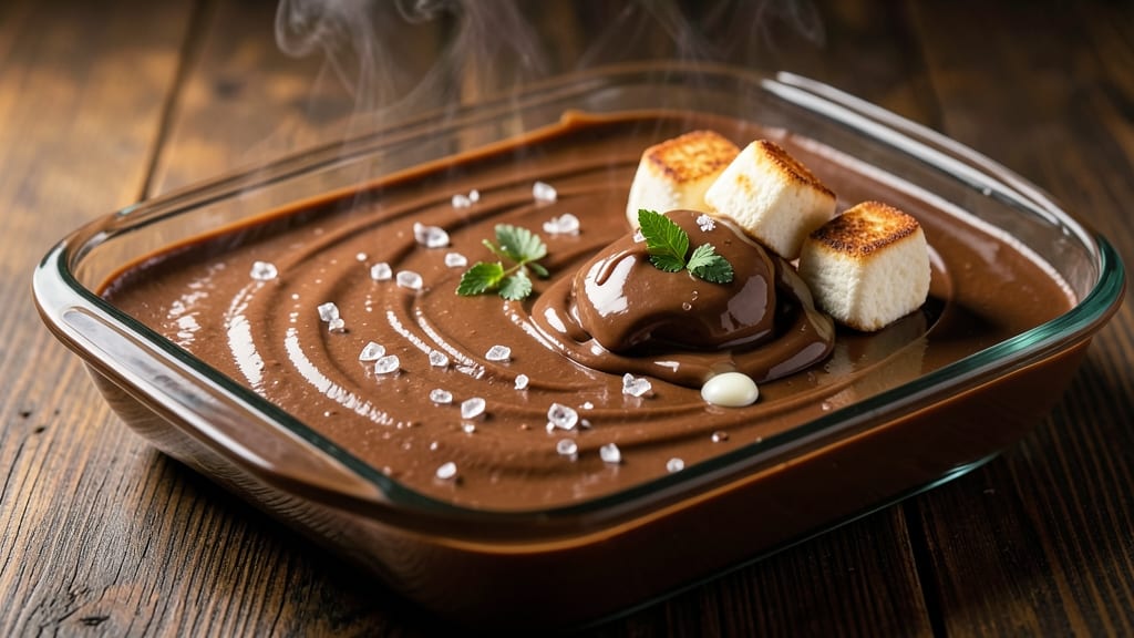 Bakers Chocolate Hot Fudge Recipe: Ultra-Thick Pour With Cracked Cocoa Crunch