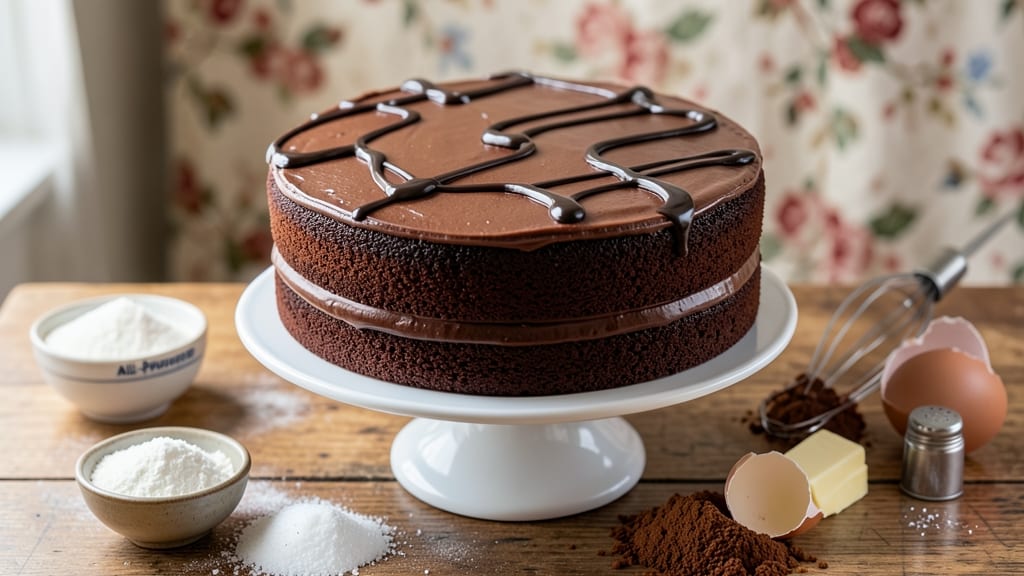 Betty Crocker Chocolate Cake Recipe: Triple-Layered Moistness With Buttery Frosting Swirls
