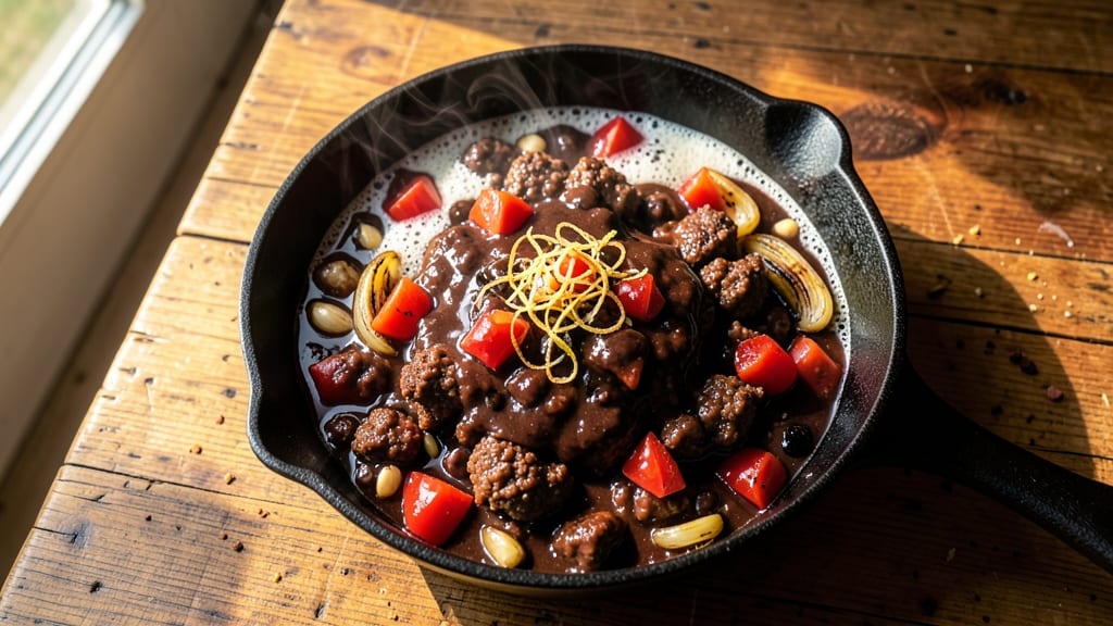 Chili Recipe With Dark Chocolate And Beer: Smoky-Brewed Depth With Rich Cocoa Twist