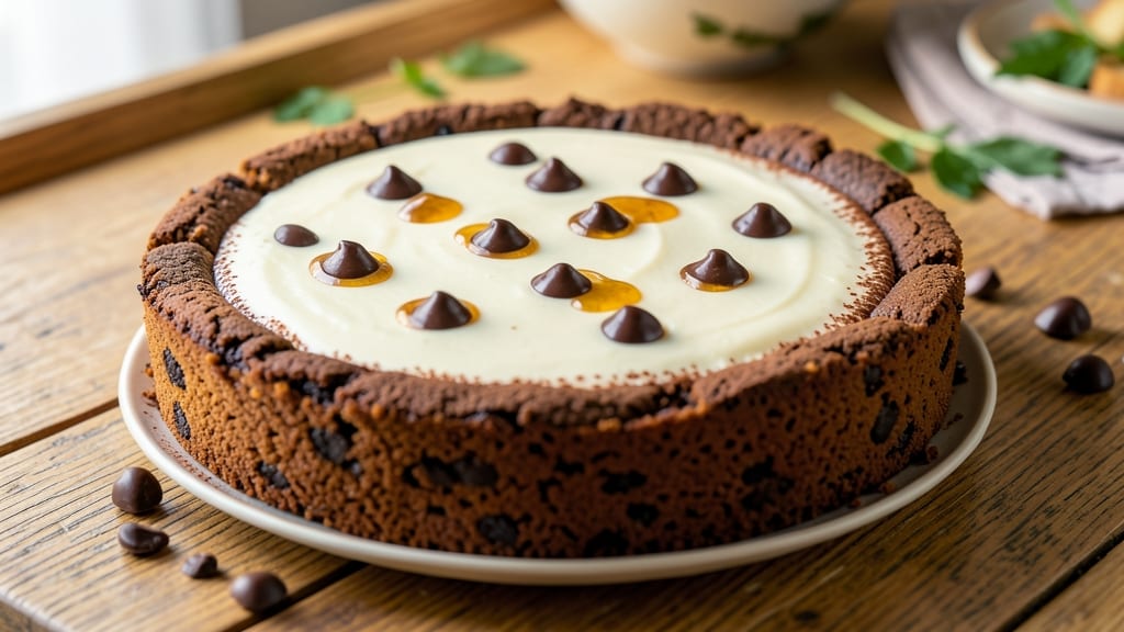 Cheesecake Recipe With Chocolate Chip Cookie Crust: Crunchy Base and Silky Smooth Top