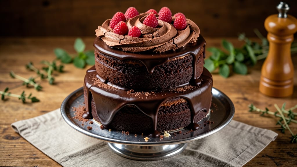 Big Chocolate Birthday Cake Recipe: Triple-Layered Decadence With Moist Crumb