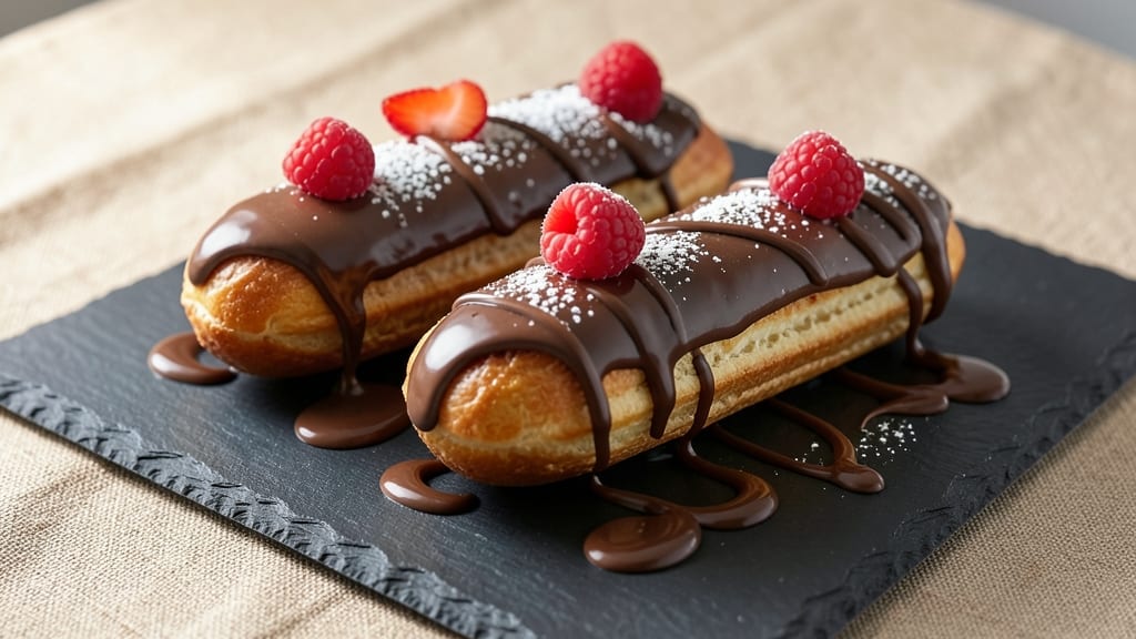Betty Crocker's Chocolate Eclair Recipe: Velvety Ganache-Filled Delight