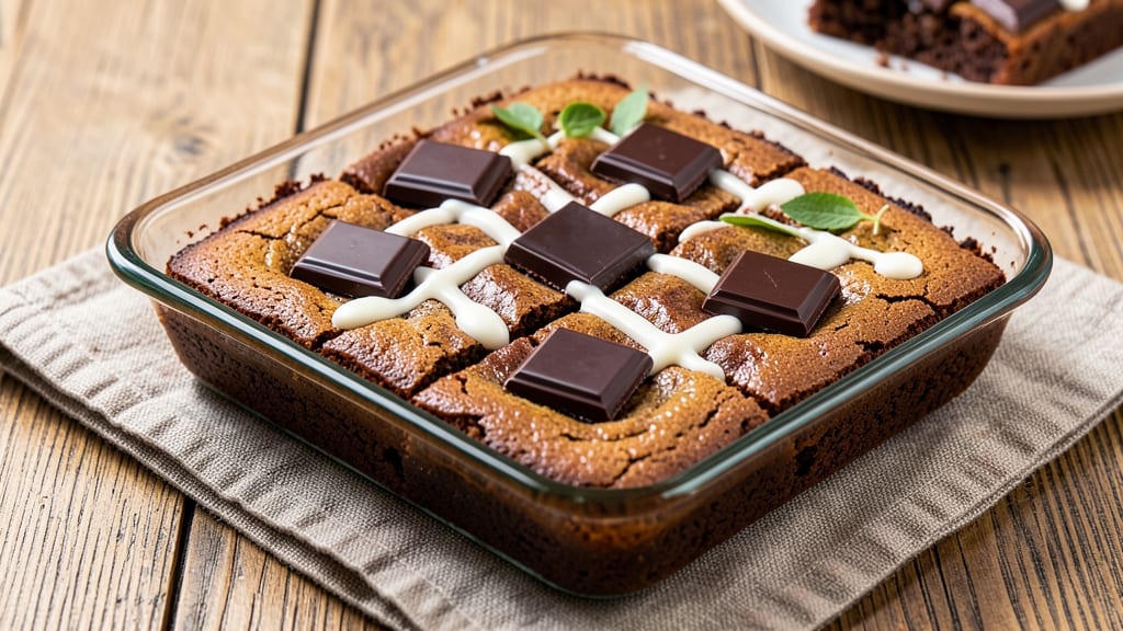 Brownie Recipe With Chocolate Squares: Fudgy Layers and Crunchy Top Bites